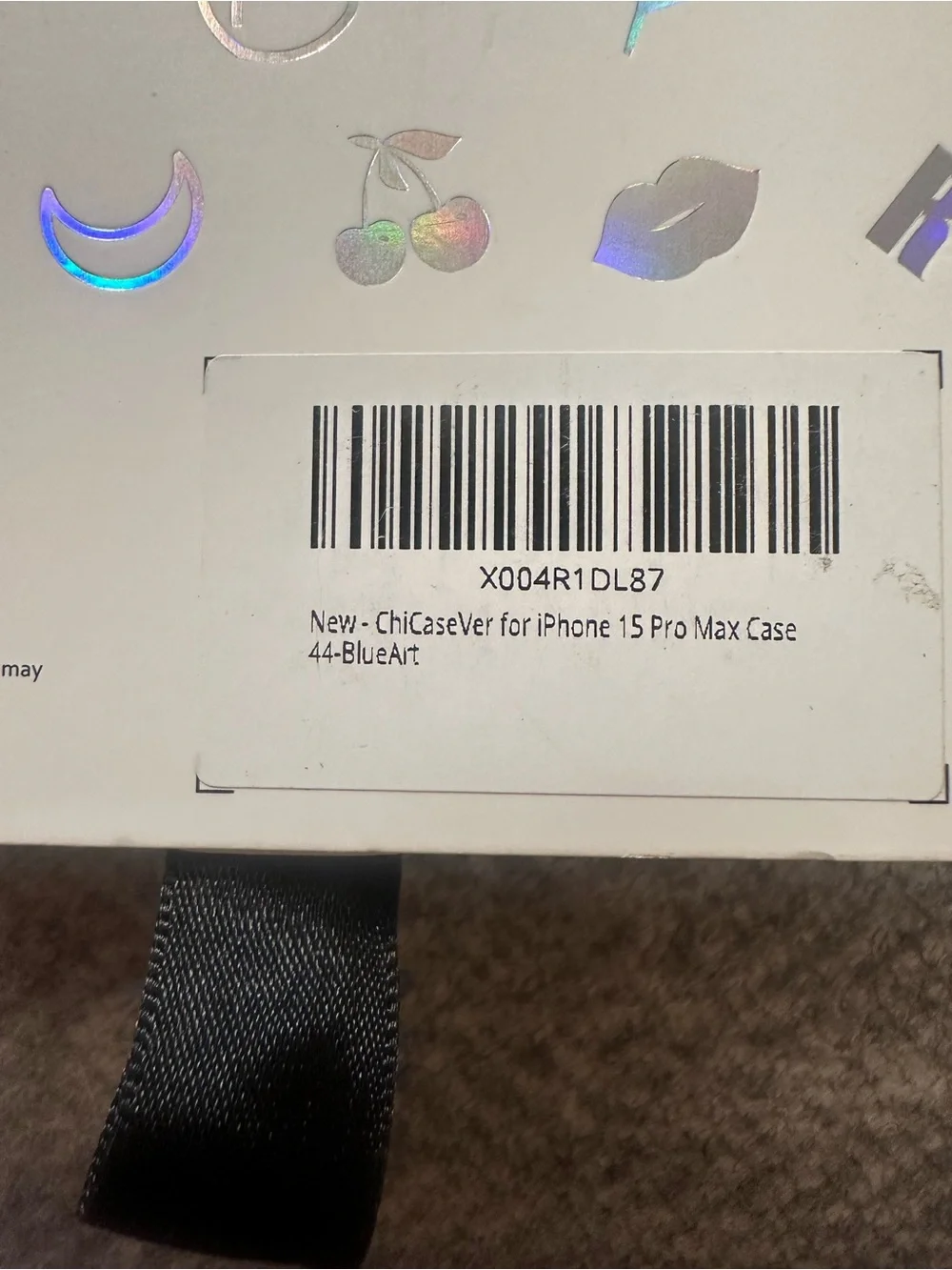 ChiCaseVer iPhone 15 Pro Max Case + Stand
